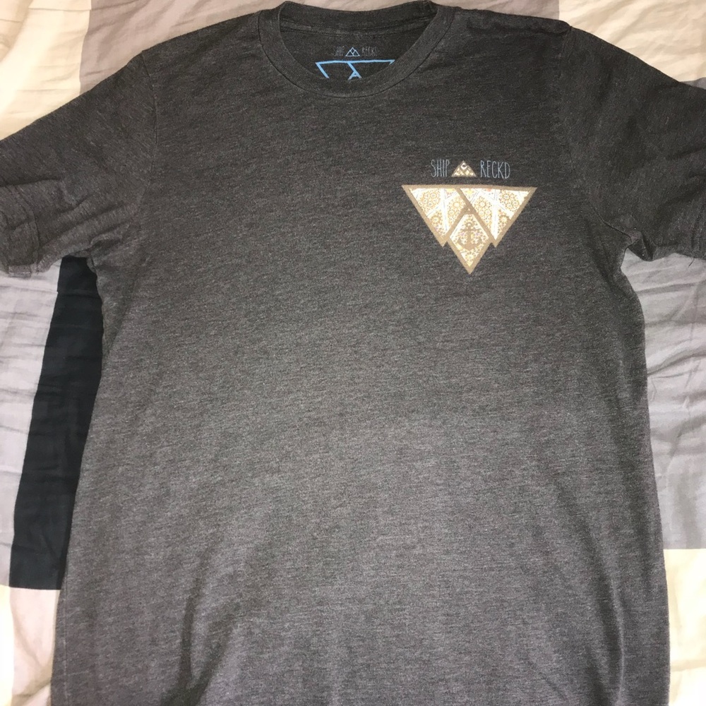 Ship Reckd Graphic Tee (M - Gray)